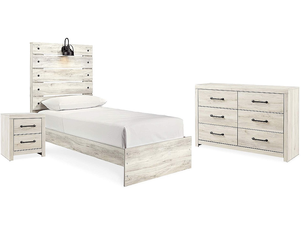 Cambeck Twin Panel Bed, Dresser and Nightstand - main image