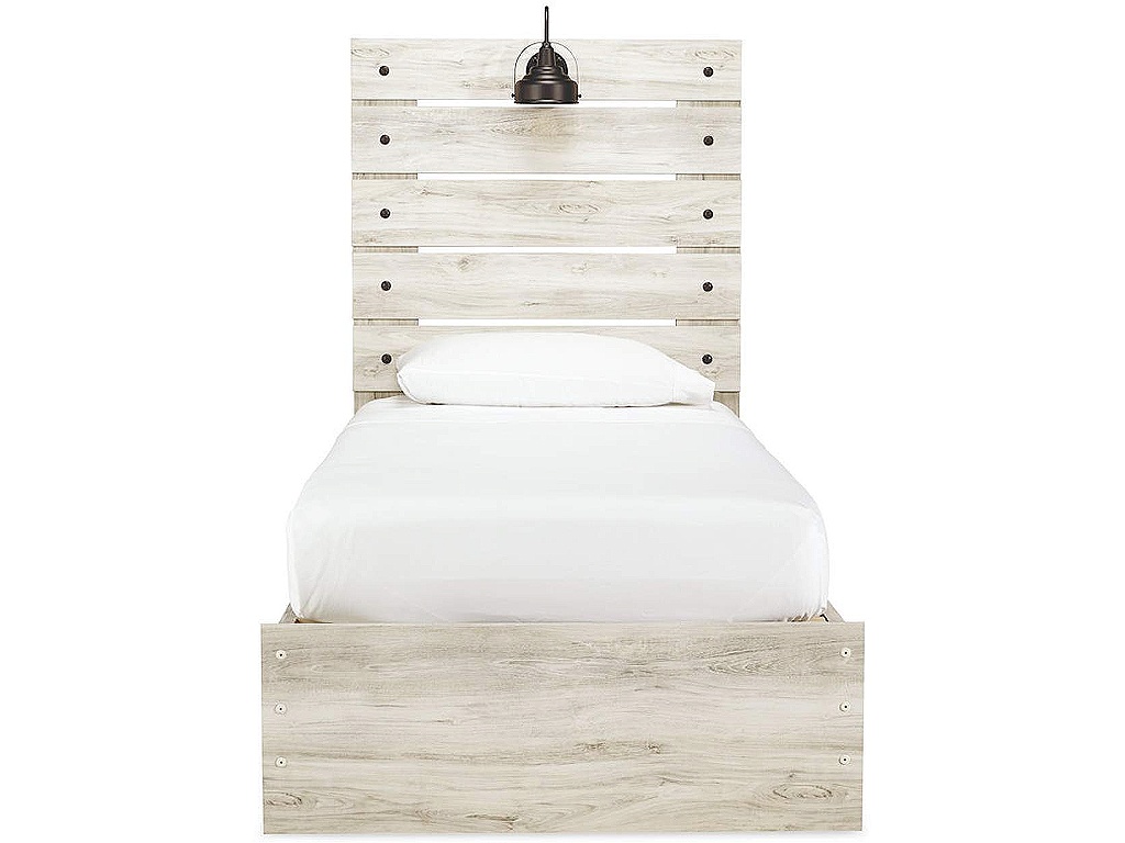 Cambeck Twin Panel Bed with 2 Storage Drawers - image 4