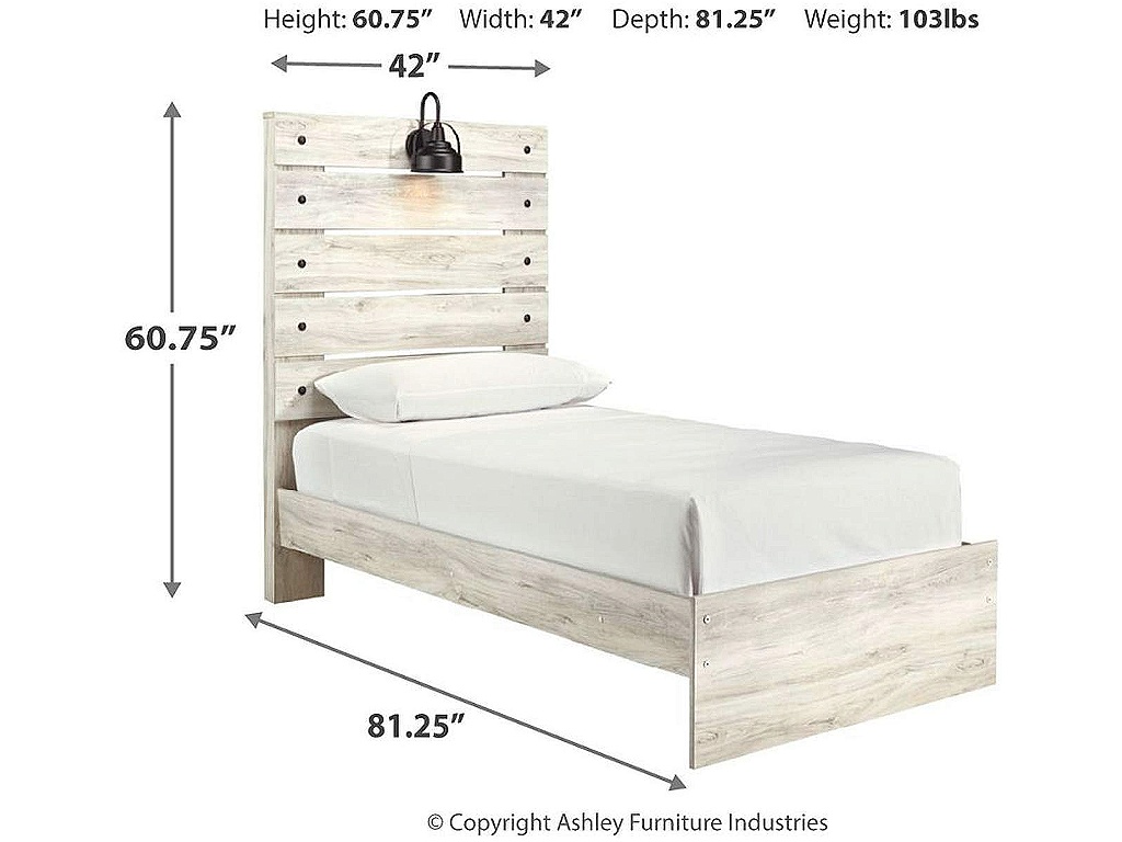 Cambeck Twin Panel Bed, Dresser and Nightstand - image 16