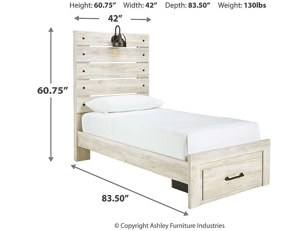 Cambeck Twin Panel Bed, 2 Dressers, 2 Mirrors and 2 Nightstands - image 14