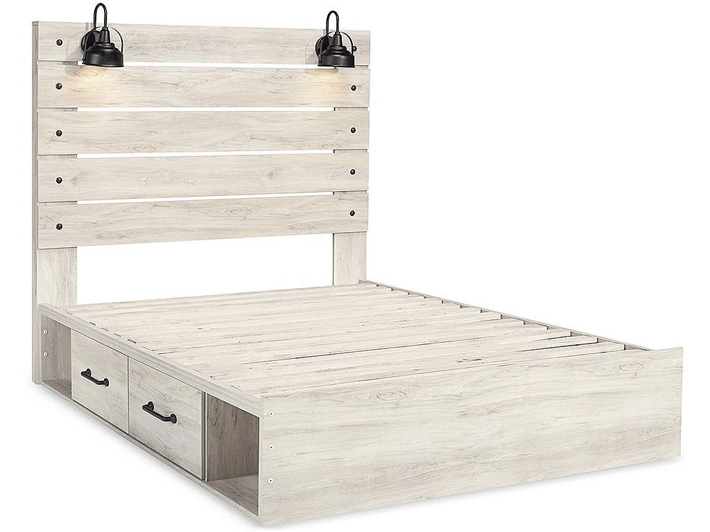 Cambeck Queen Panel Bed with 2 Storage Drawers - image 2