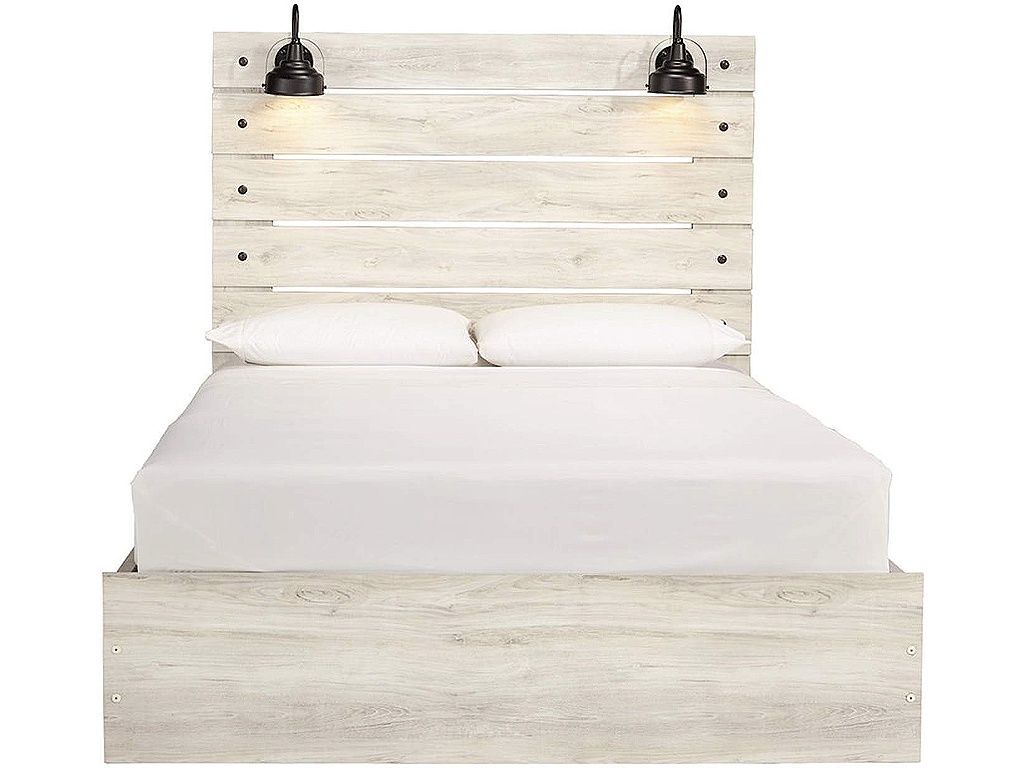 Cambeck Queen Panel Bed with Storage, Dresser and Mirror - image 4