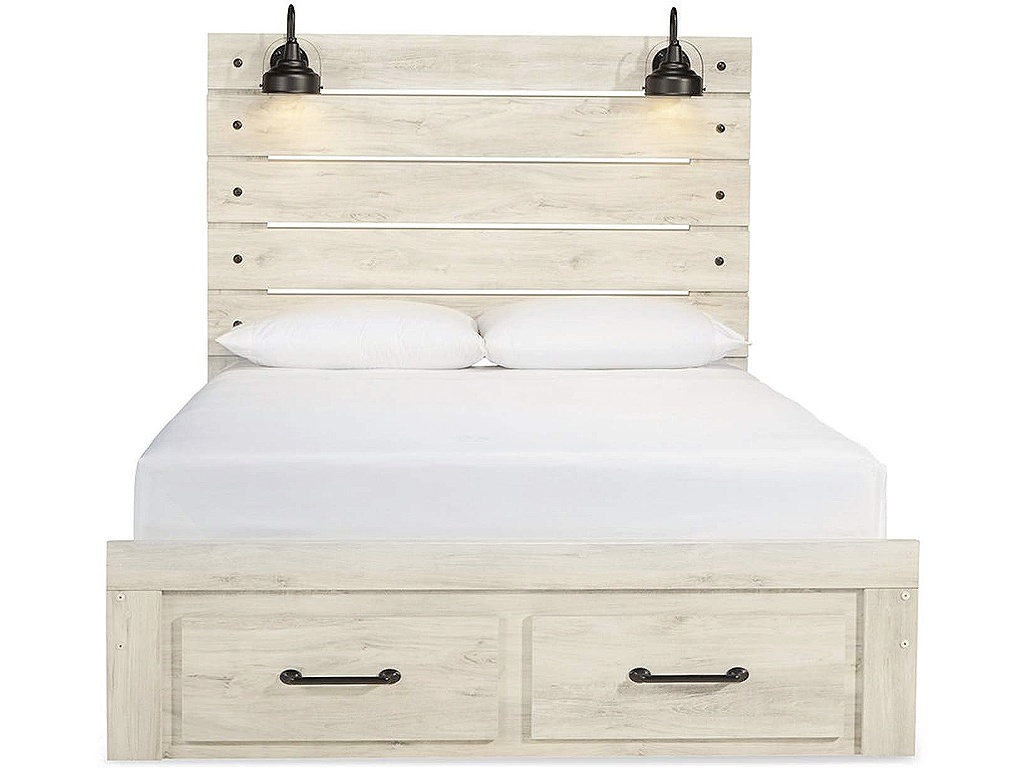 Cambeck Queen Panel Bed with 2 Storage Drawers - image 4