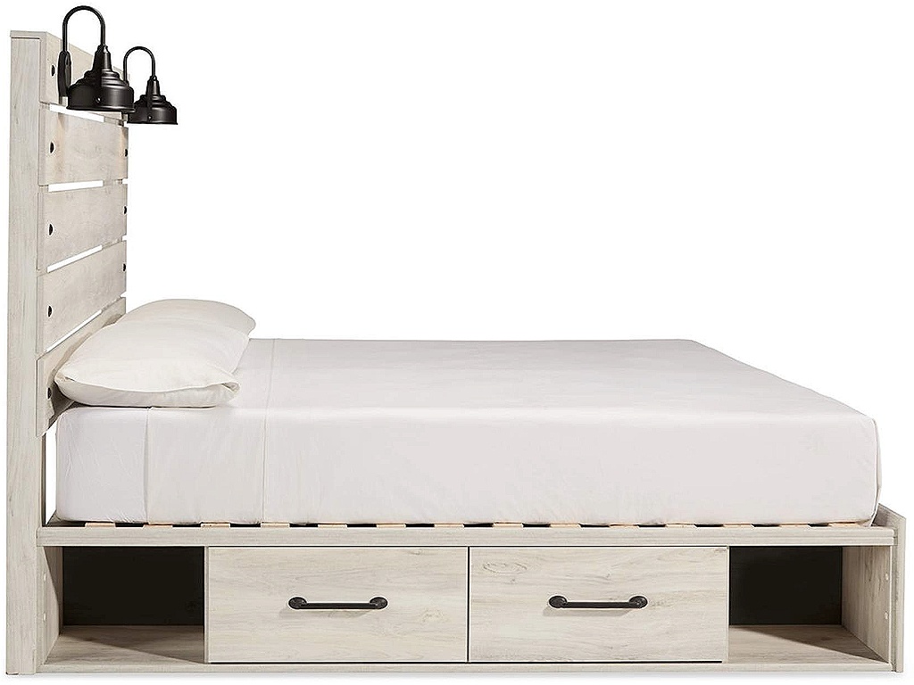 Cambeck King Panel Bed with Storage, Dresser, Mirror, Chest and 2 Nightstands - image 8