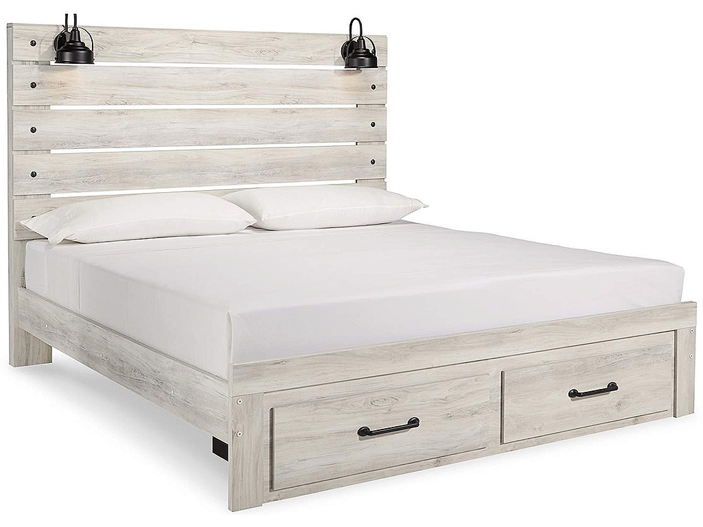 Cambeck King Panel Storage Bed, Dresser, Mirror, Chest and 2 Nightstands - image 5
