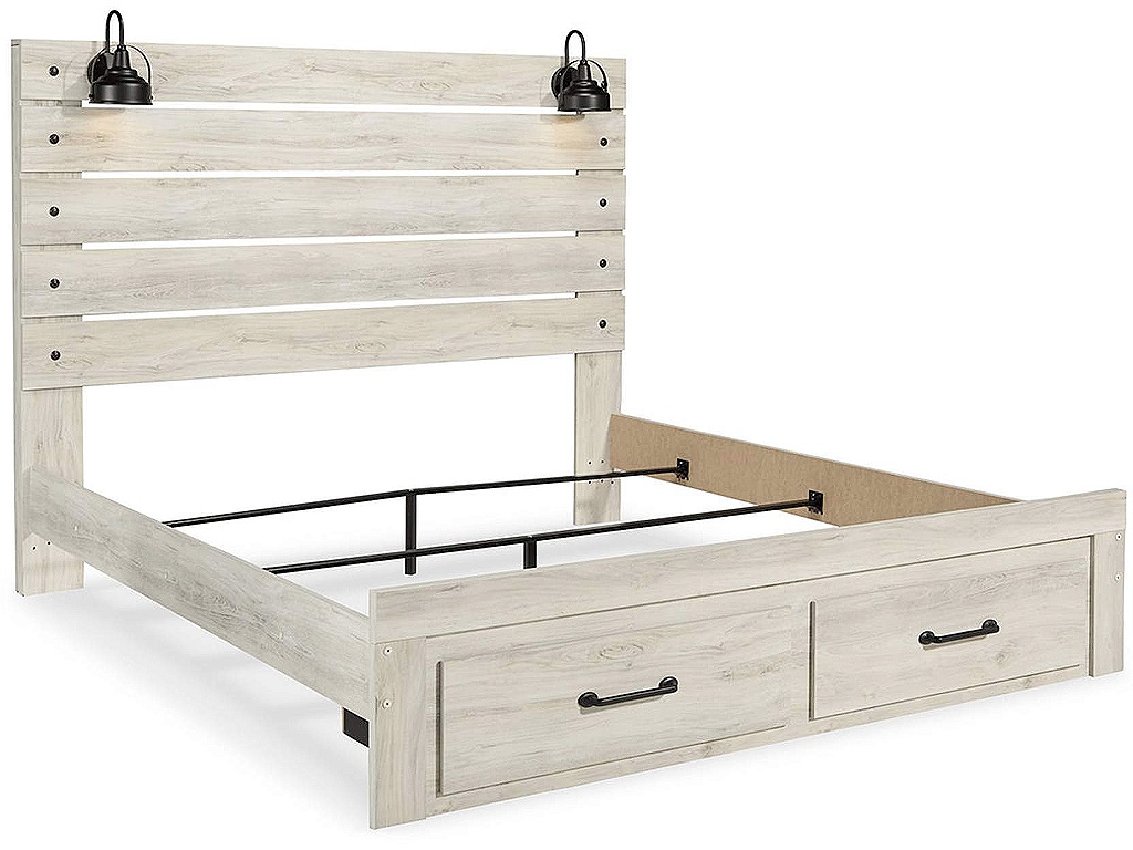Cambeck King Panel Storage Bed, Dresser, Mirror, Chest and 2 Nightstands - image 6