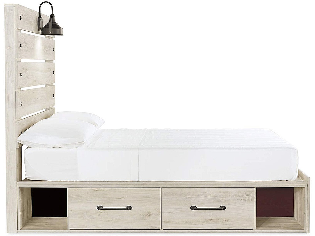 Cambeck Full Panel Bed with 2 Storage Drawers - image 5