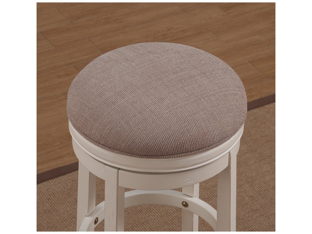 B2-204 Aversa Barstool Backless Stool Wood Frame - image 1