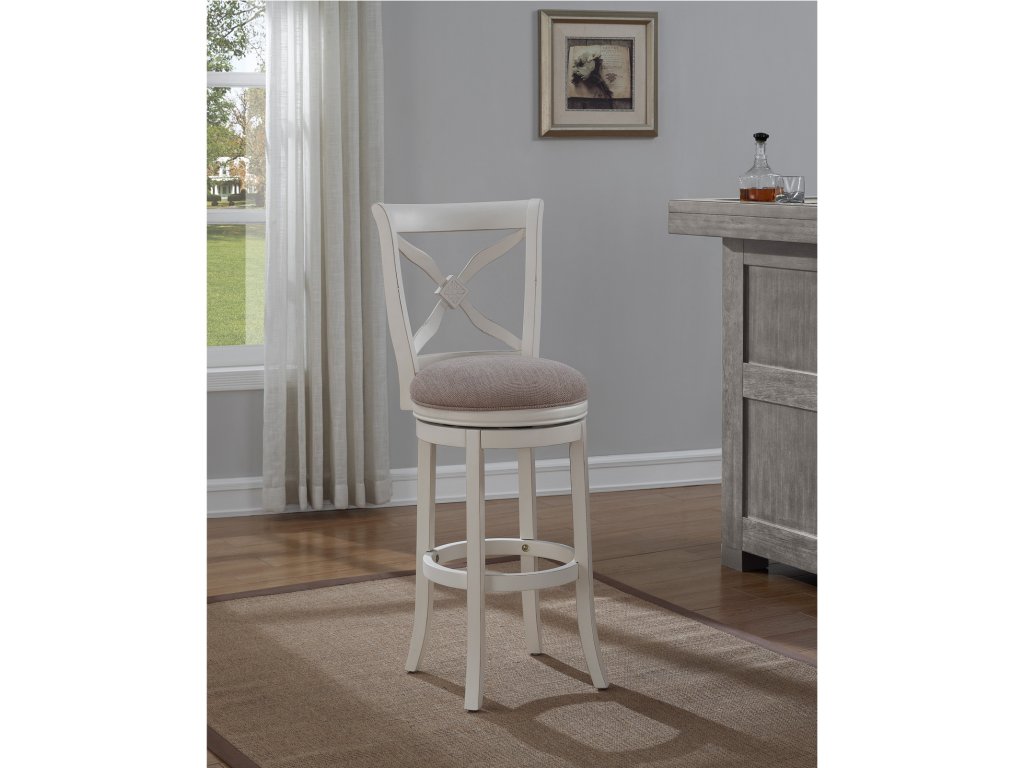B2-205 Accera Barstool Stool W/Back-Wood Frame - main image