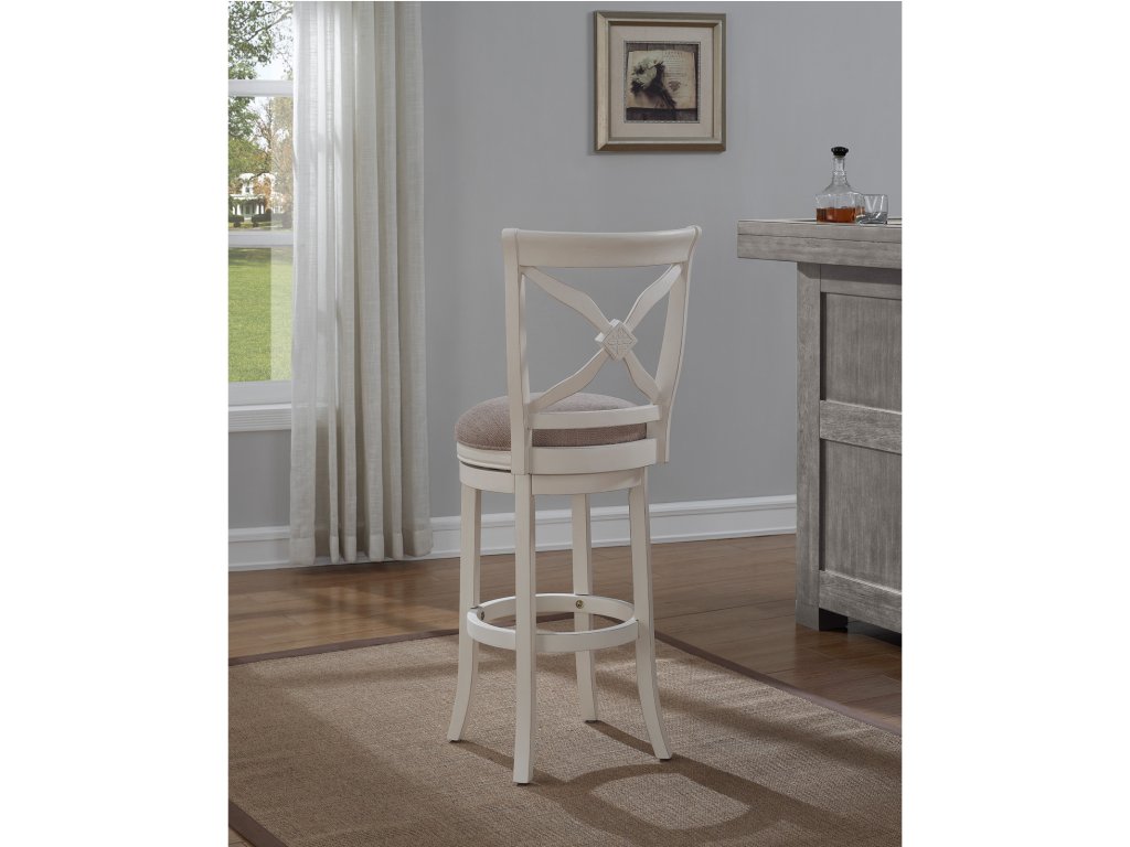 B2-205 Accera Barstool Stool W/Back-Wood Frame - image 3