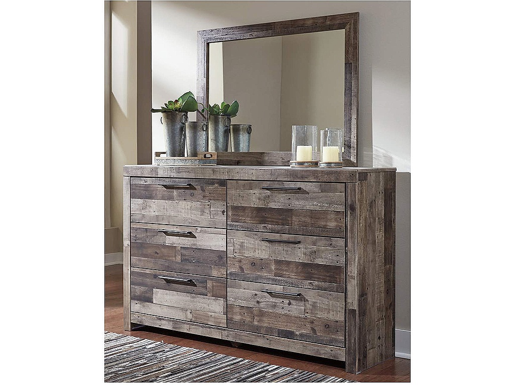 Derekson King Storage Bed, Dresser, Mirror and 2 Nightstands - image 7