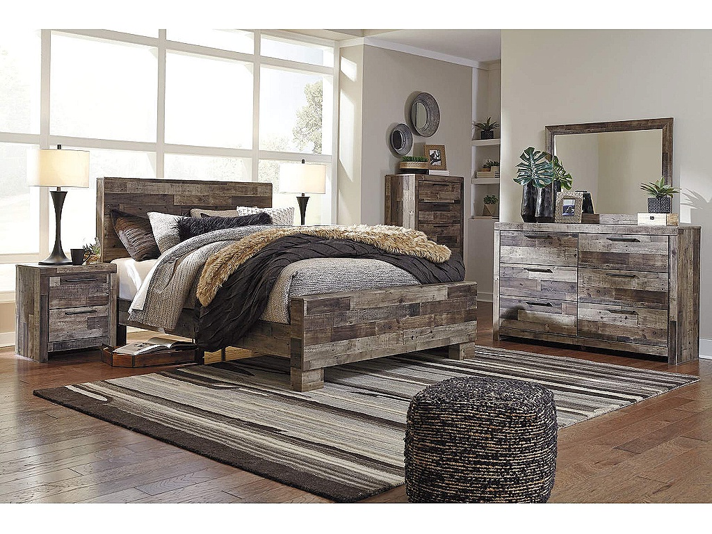 Derekson Queen Panel Bed - image 3