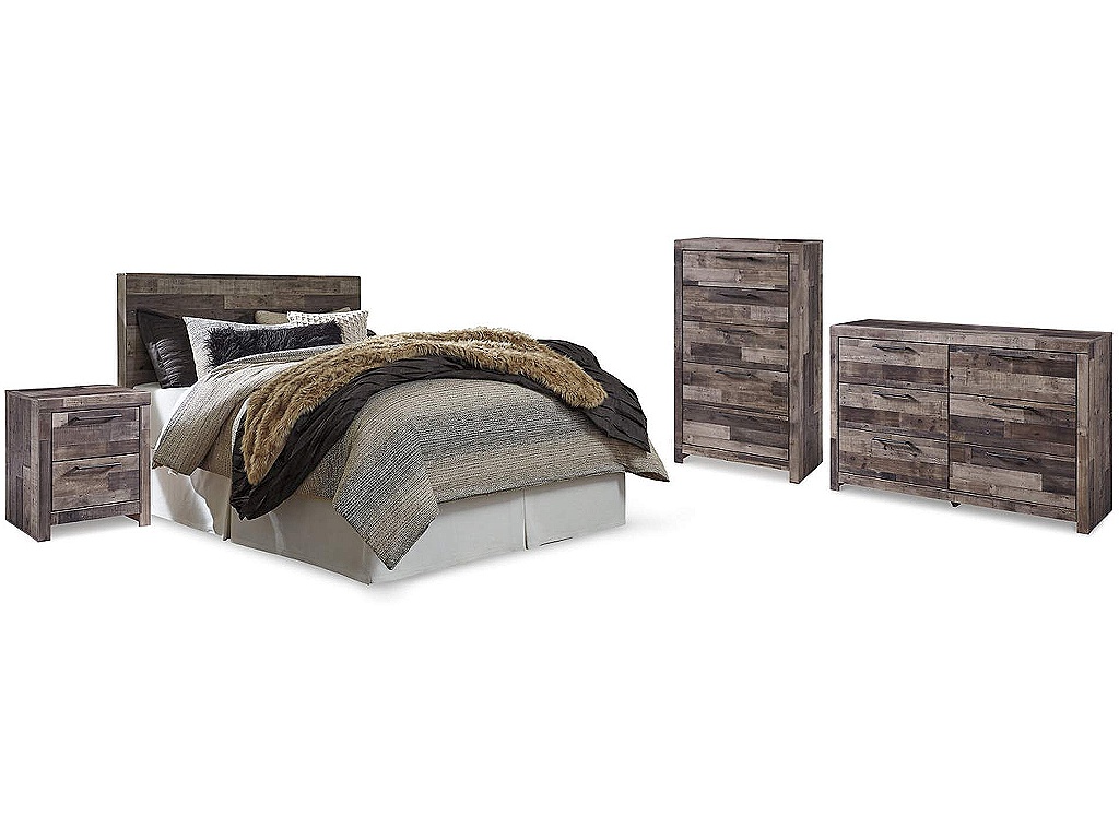 Derekson Queen Panel Headboard, Dresser, Chest and Nightstand - main image