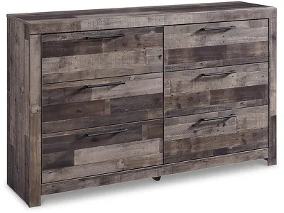 Derekson Queen Panel Headboard, Dresser, Chest and Nightstand