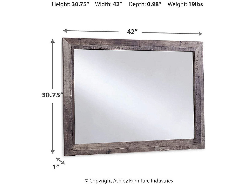 Derekson Bedroom Mirror - image 1