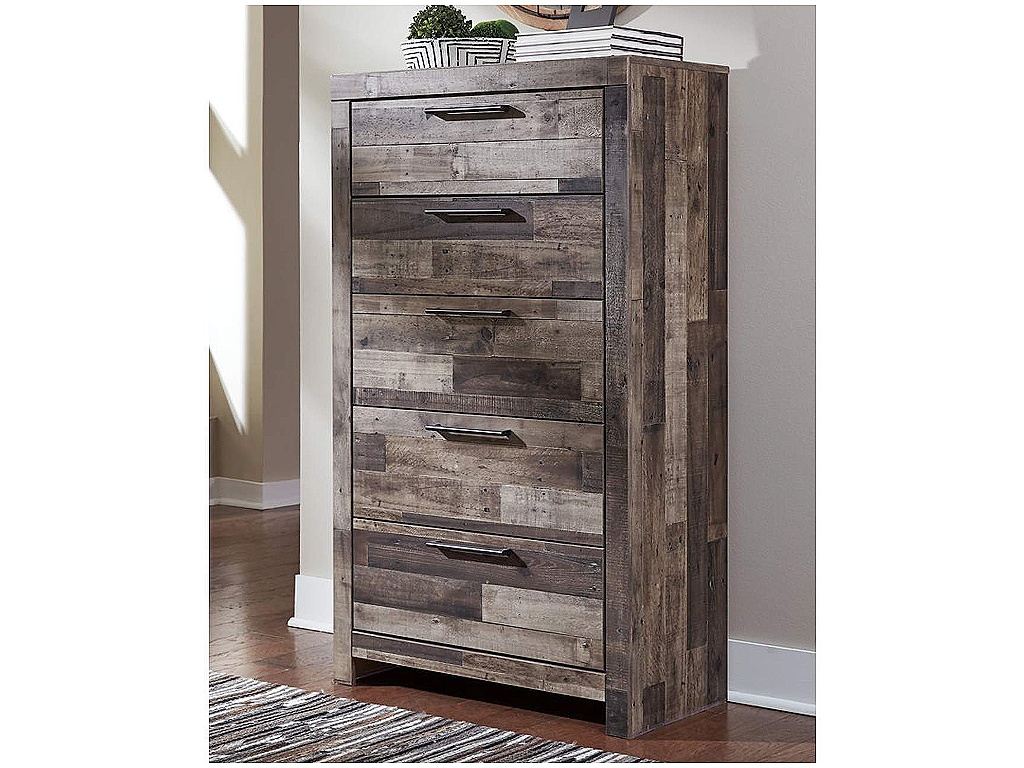 Derekson Queen Panel Headboard, Dresser, Chest and Nightstand - image 11