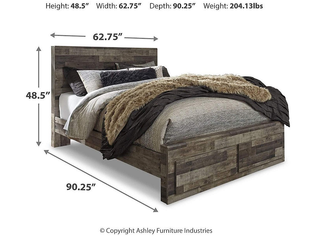 Derekson Queen Storage Bed and 2 Chests - image 4