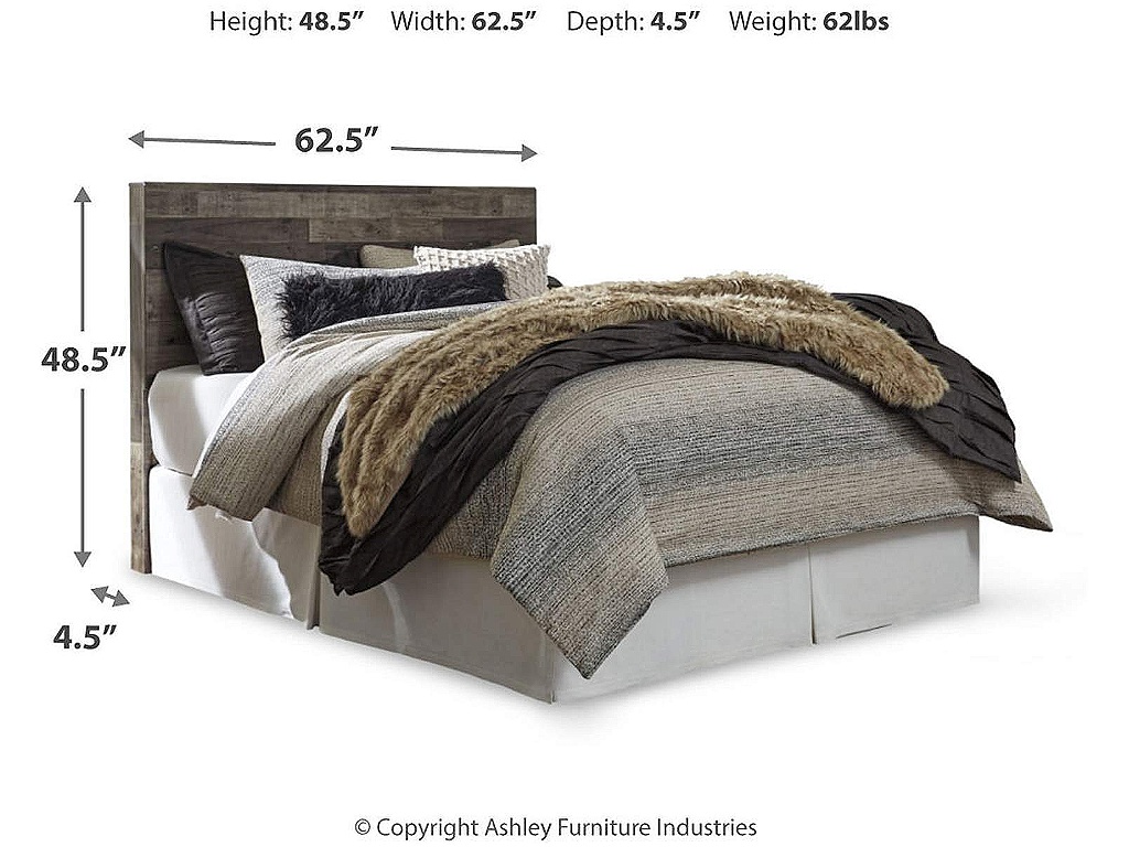 Derekson Queen Panel Headboard, Dresser, Chest and Nightstand - image 6