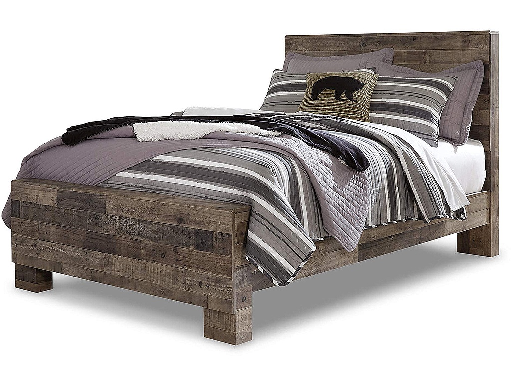 Derekson Full Panel Bed, Dresser, Mirror and Nightstand - image 2