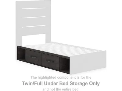 Hollivern Twin/Full Under Bed Storage