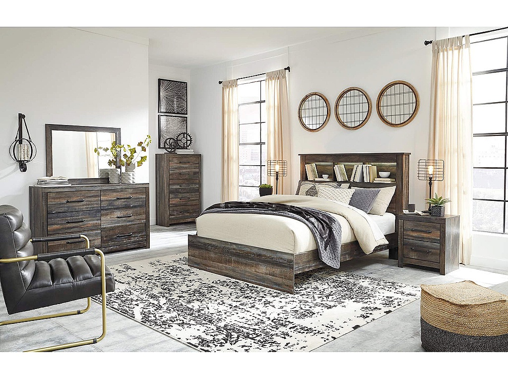 Drystan Queen Bookcase Bed - image 2