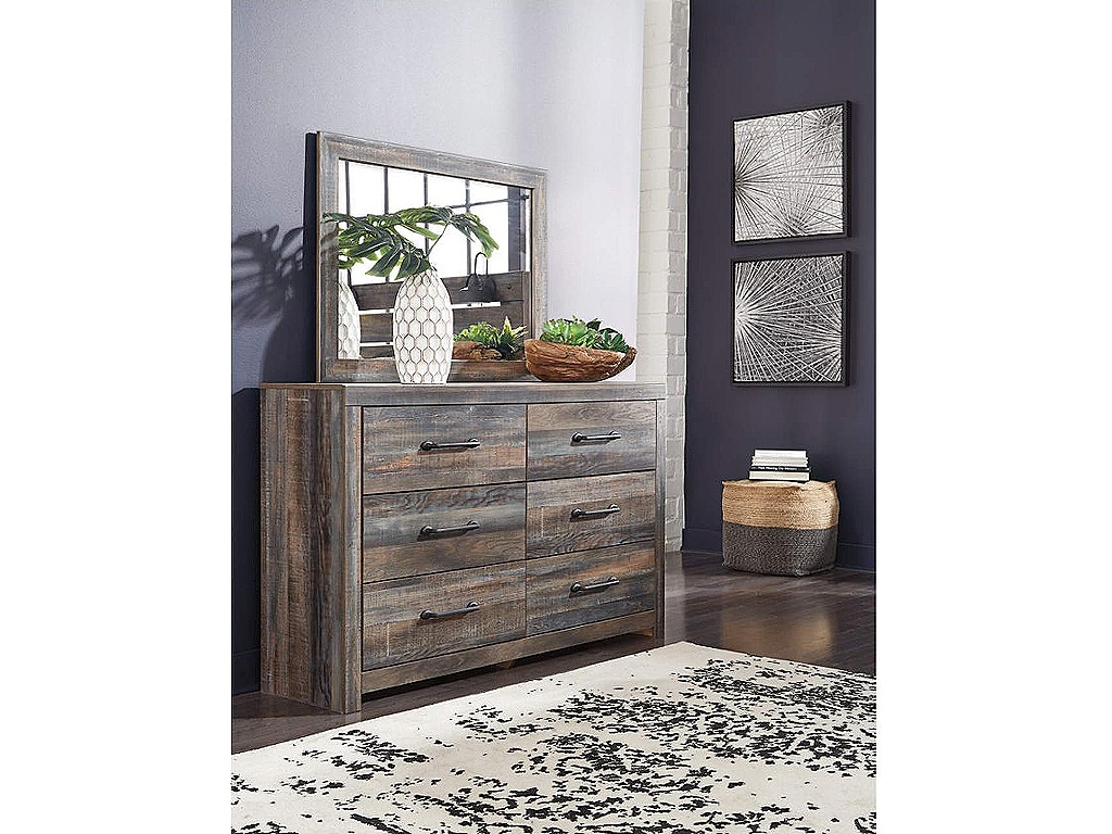 Drystan King Panel Bed, Dresser and Mirror - image 6