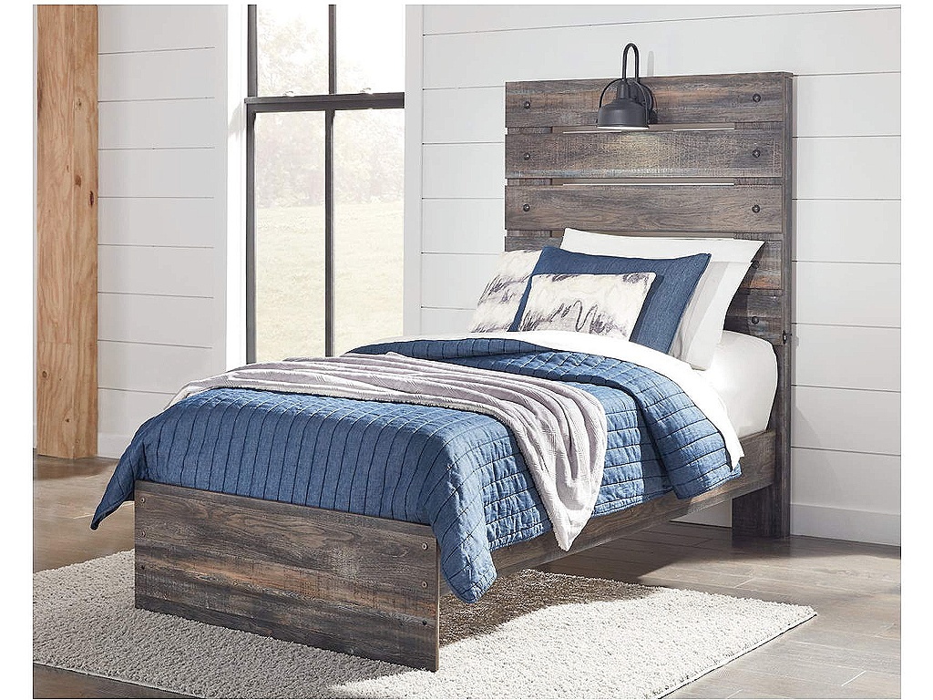 Drystan Twin Panel Bed, Dresser and Nightstand - image 16