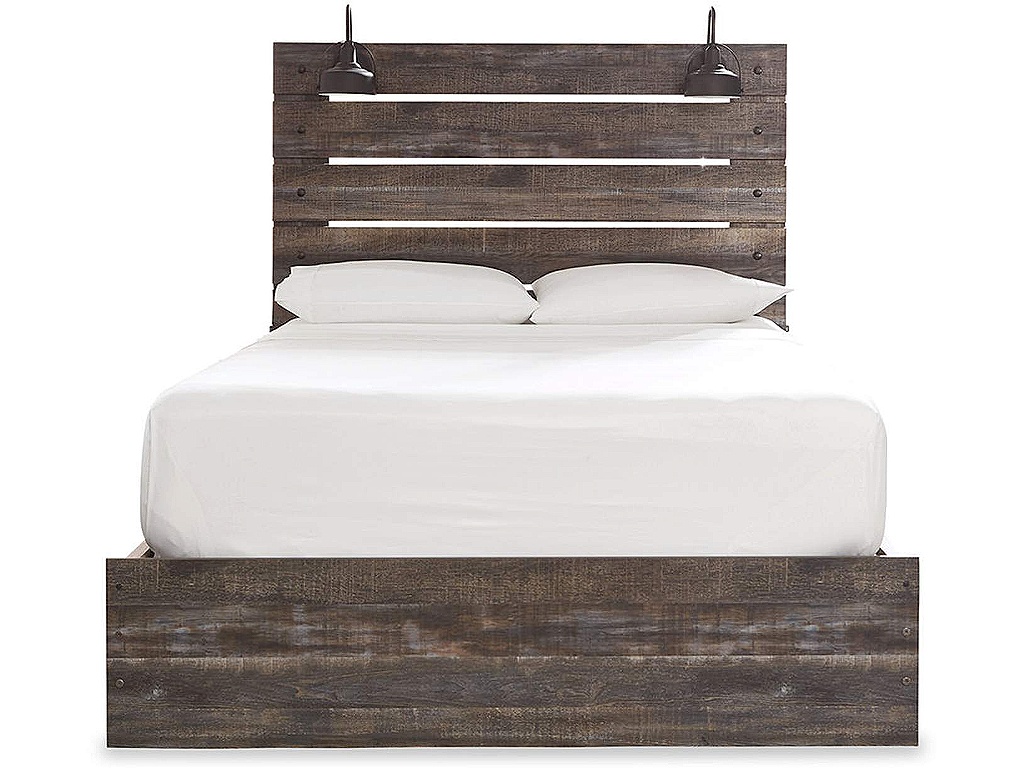 Drystan Queen Panel Bed with Storage, Chest and Nightstand - image 3