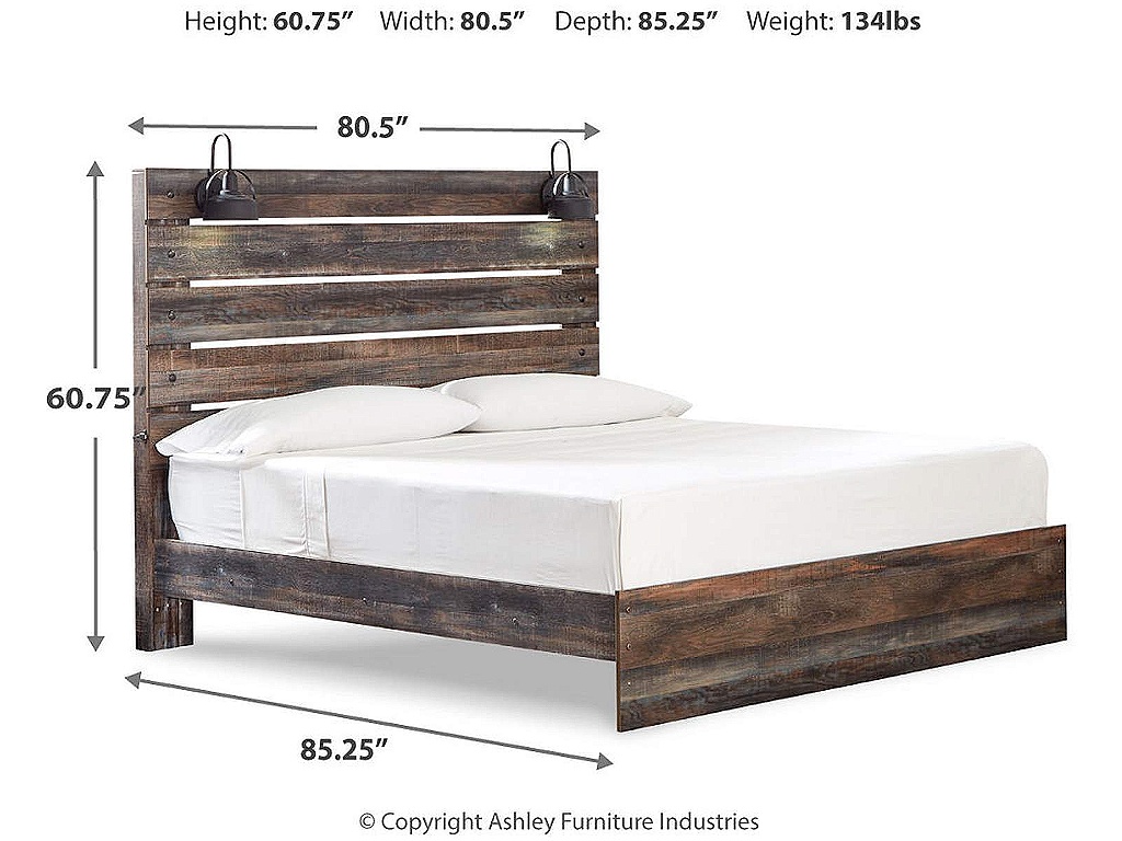 Drystan King Panel Bed - image 3
