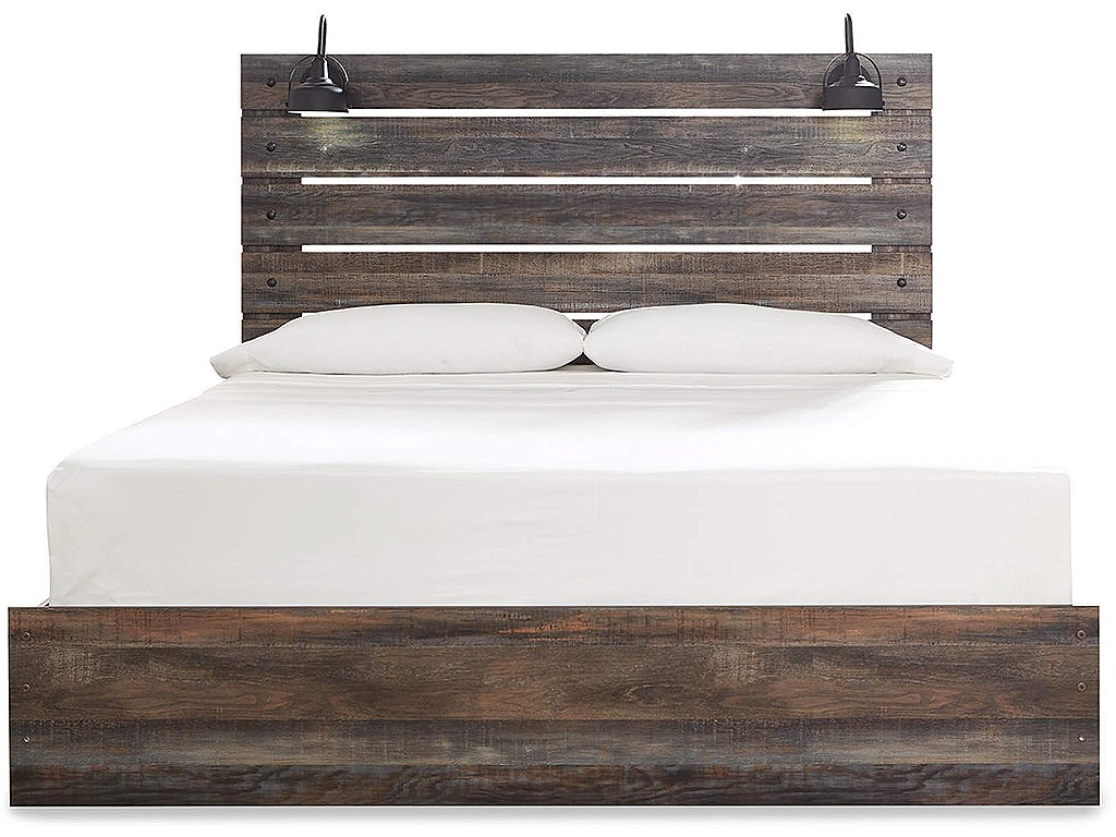 Drystan King Panel Bed, Dresser and Mirror - image 3