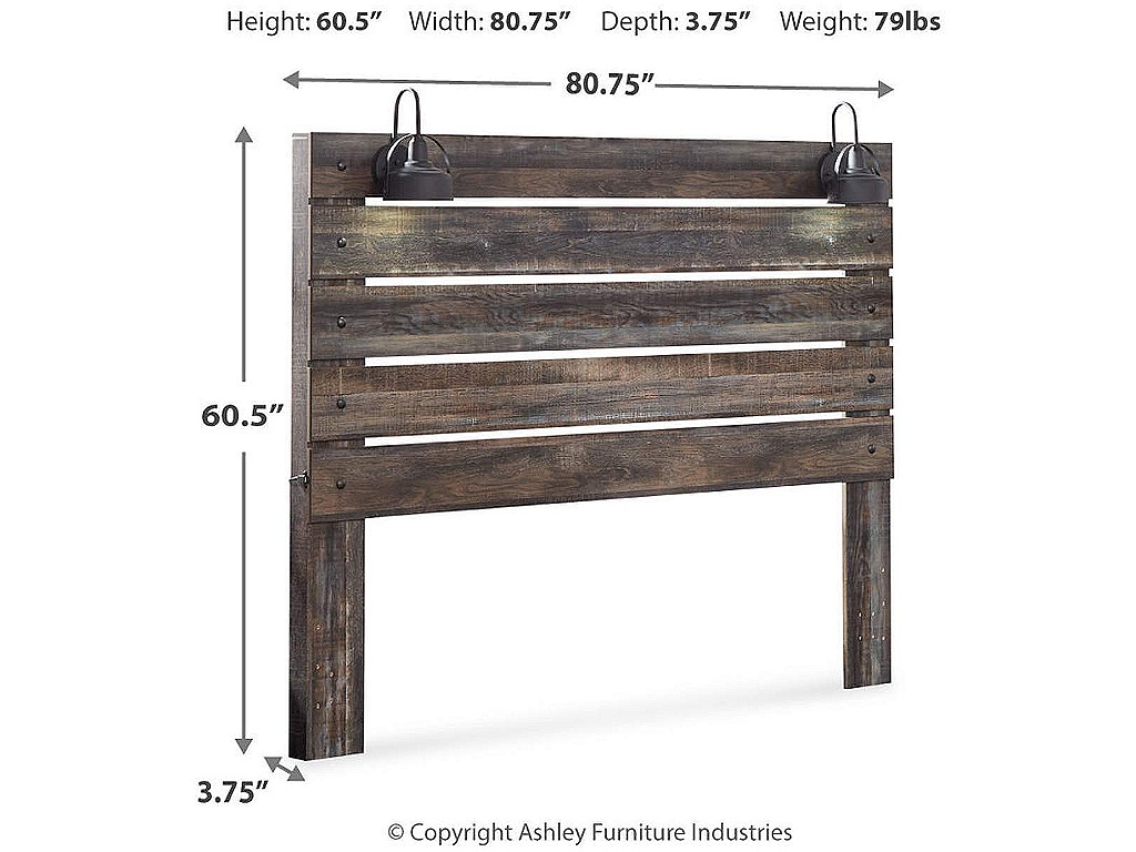 Drystan King Panel Headboard - image 3