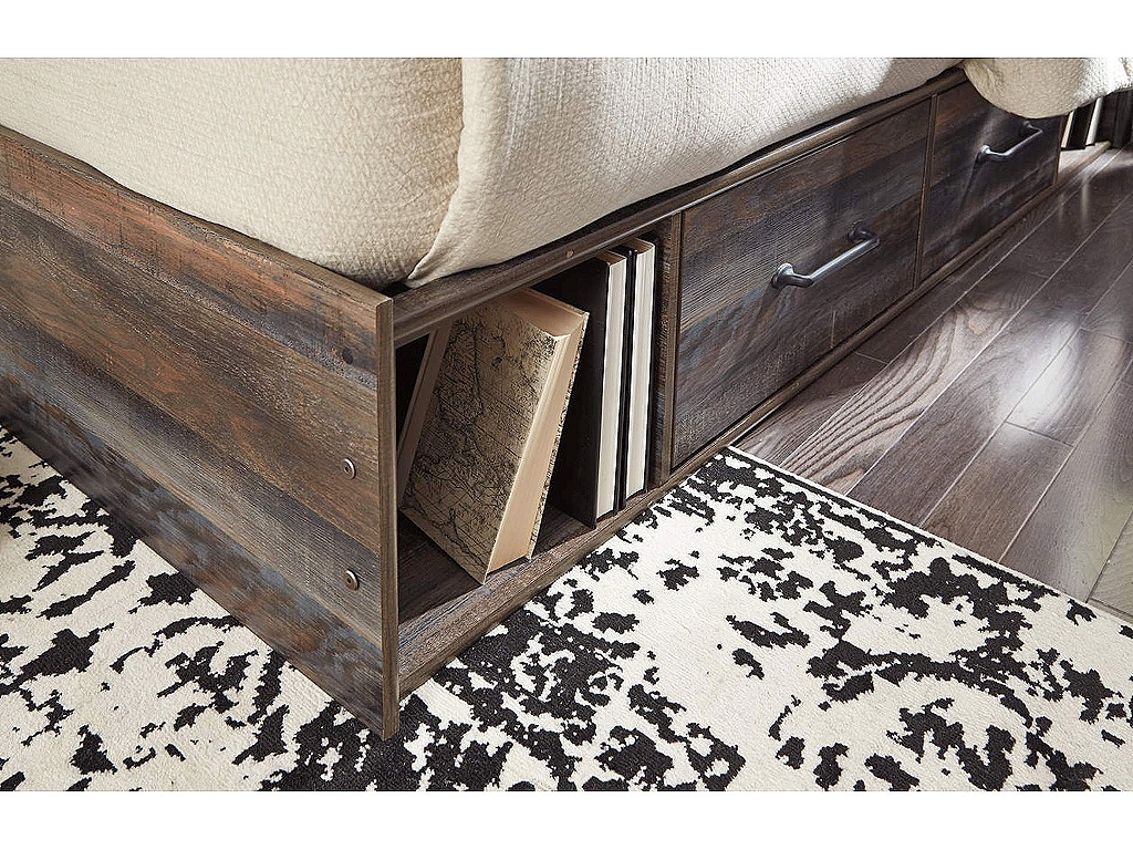 Drystan King Panel Bed with Storage, Dresser, Mirror, Chest and 2 Nightstands - image 17