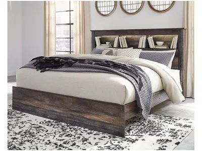 Drystan King Bookcase Bed