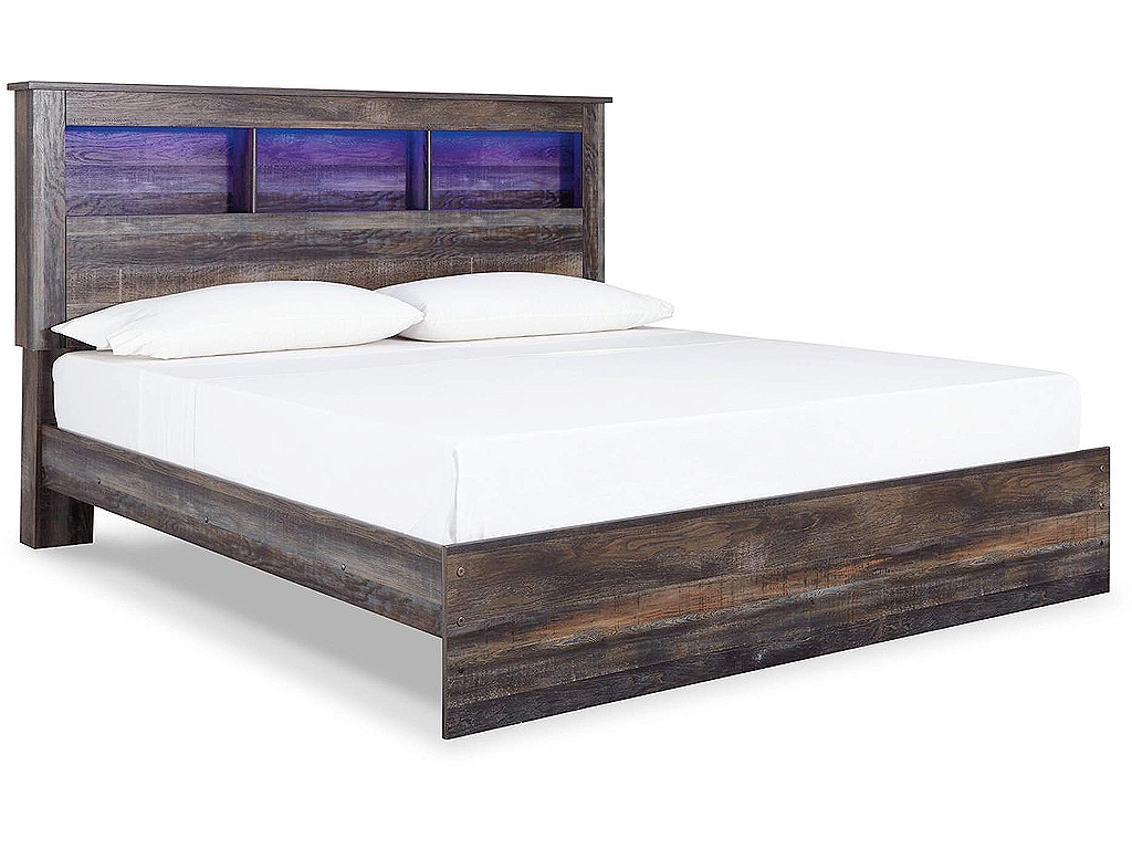 Drystan King Bookcase Bed - main image
