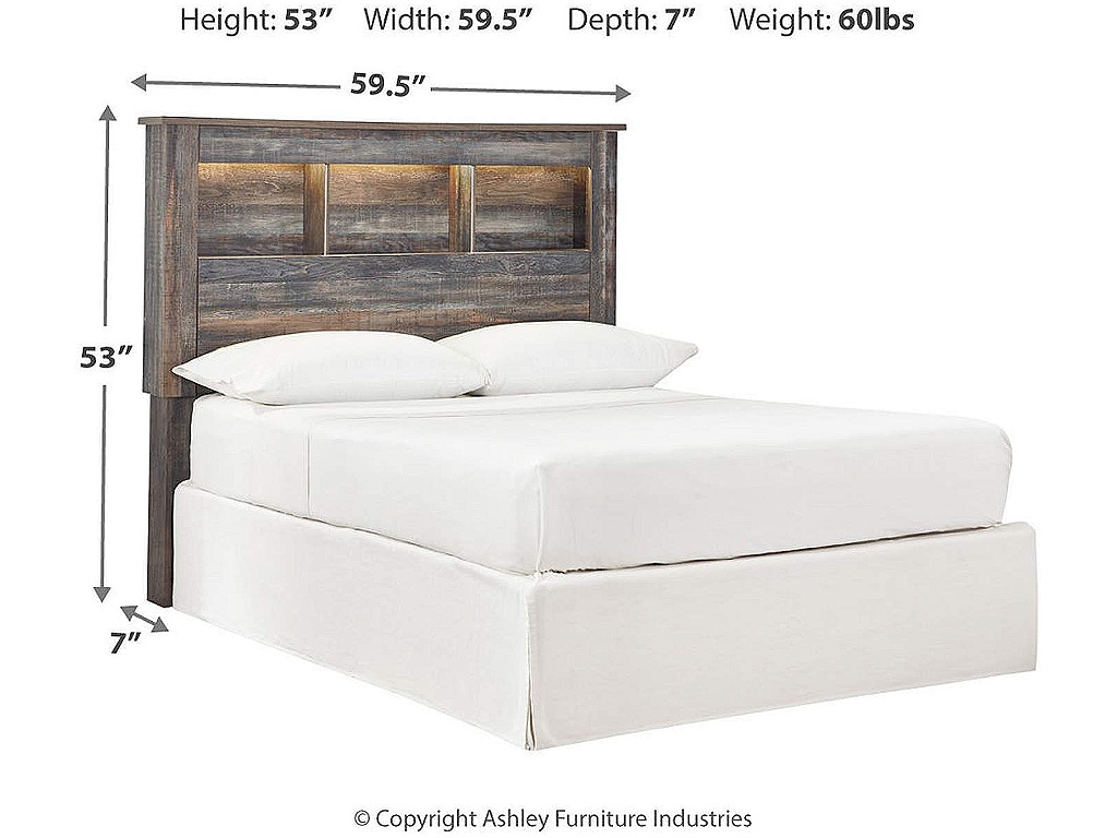 Drystan Full Bookcase Headboard - image 3