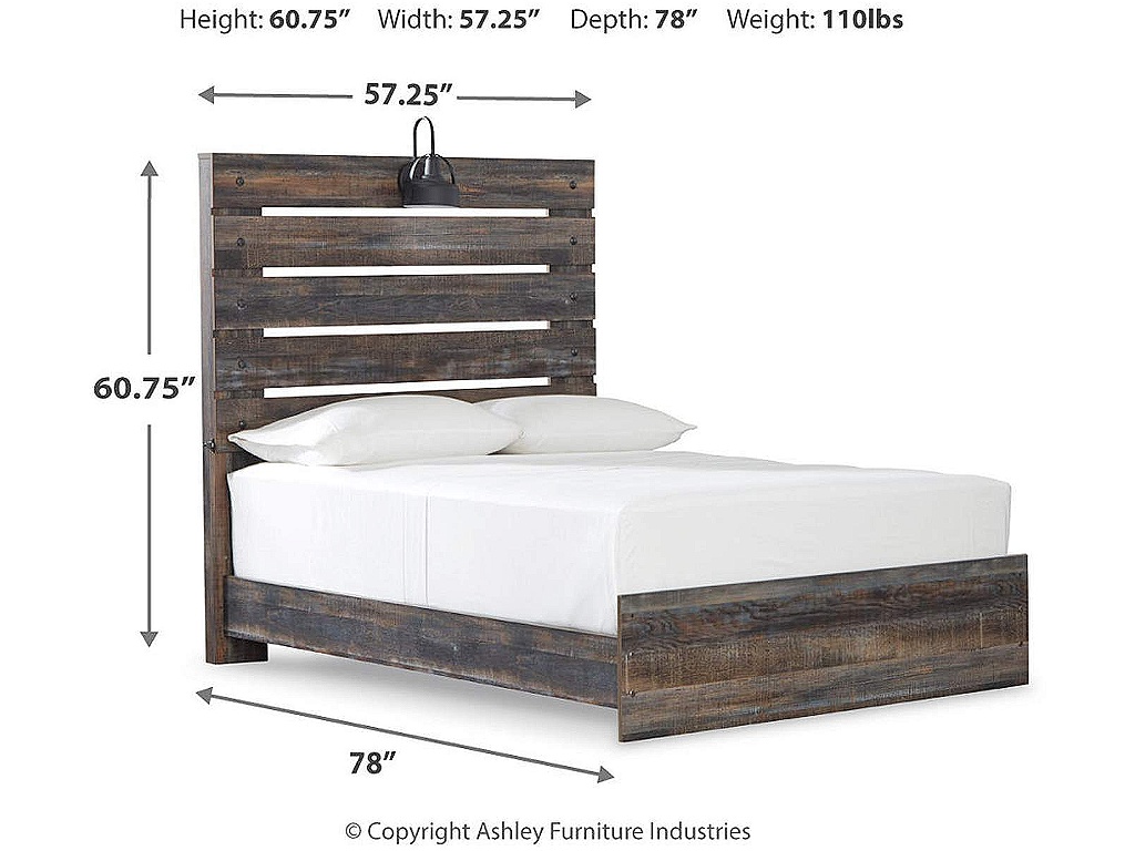 Drystan Full Panel Bed - image 2