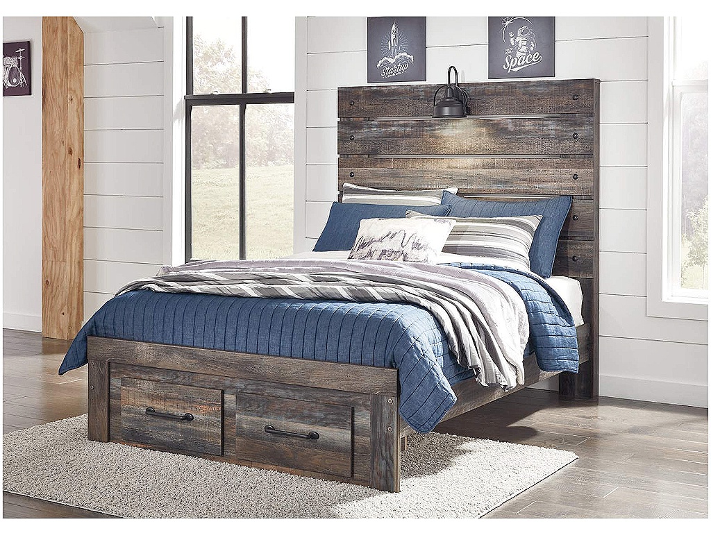 Drystan Full Storage Bed, Dresser and 2 Nightstands - image 9