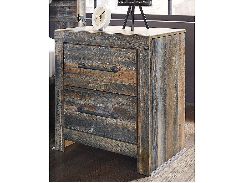 Drystan Queen Bookcase Storage Bed, Chest and 2 Nightstands - image 13