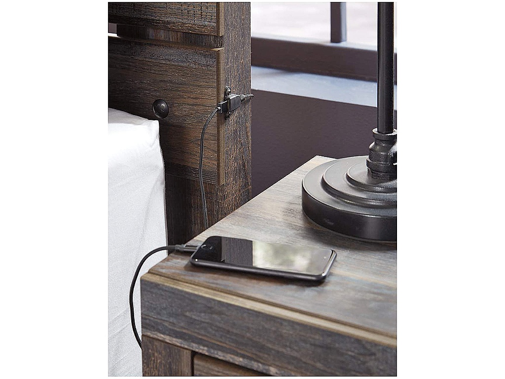 Drystan King Panel Storage Bed, Dresser, Mirror and Nightstand - image 13