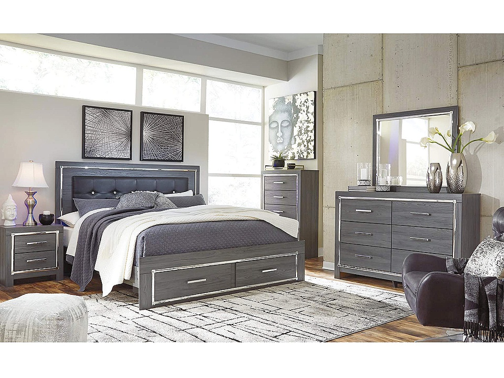 Lodanna King Panel Bed with 2 Storage Drawers - image 13