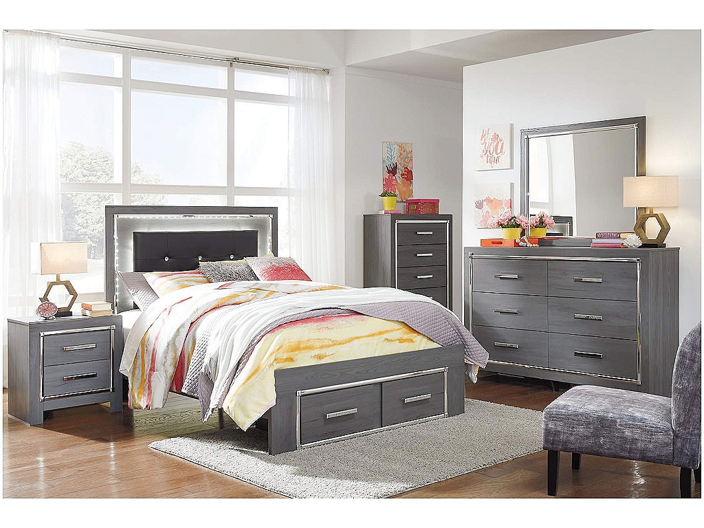 Lodanna Full Panel Bed with 2 Storage Drawers - image 7