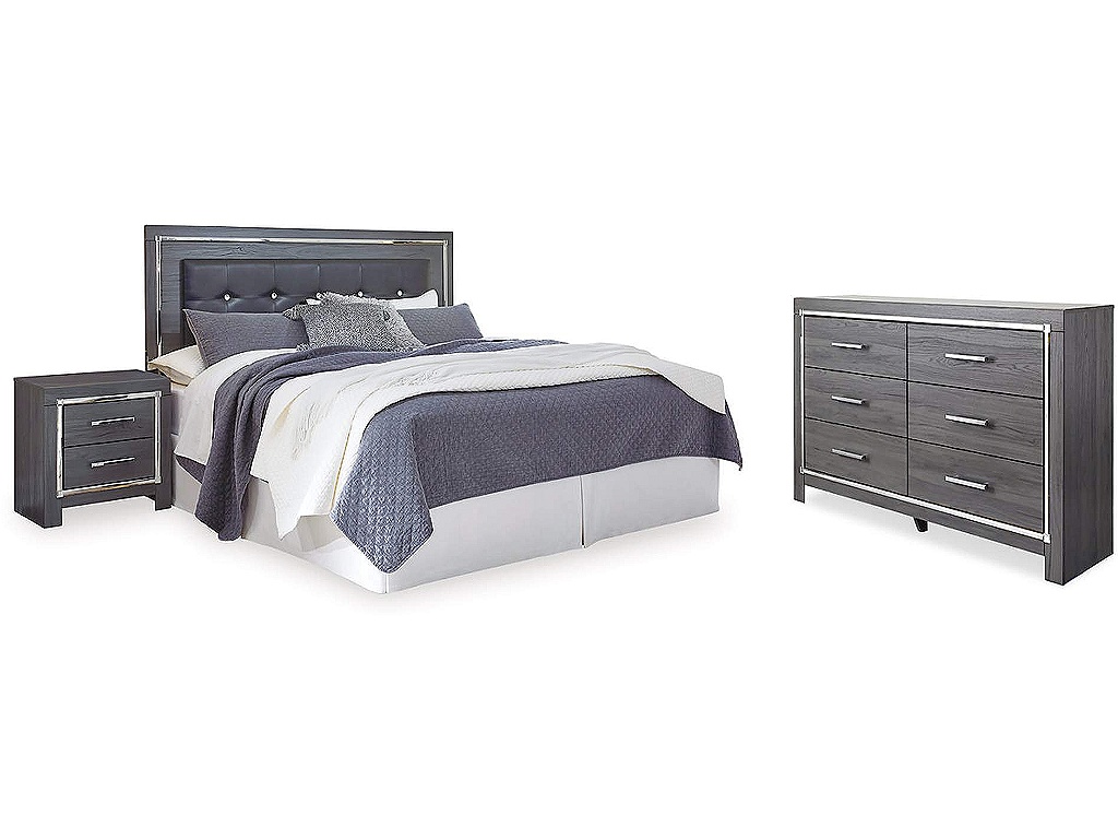 Lodanna King/Cal King Panel Headboard, Dresser and Nightstand - main image
