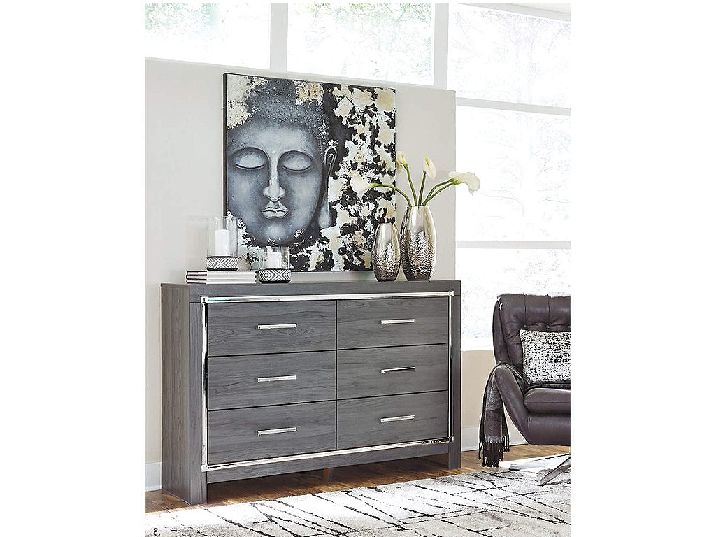 Lodanna King Storage Bed, 2 Dressers, Cheat and Nightstand - image 5