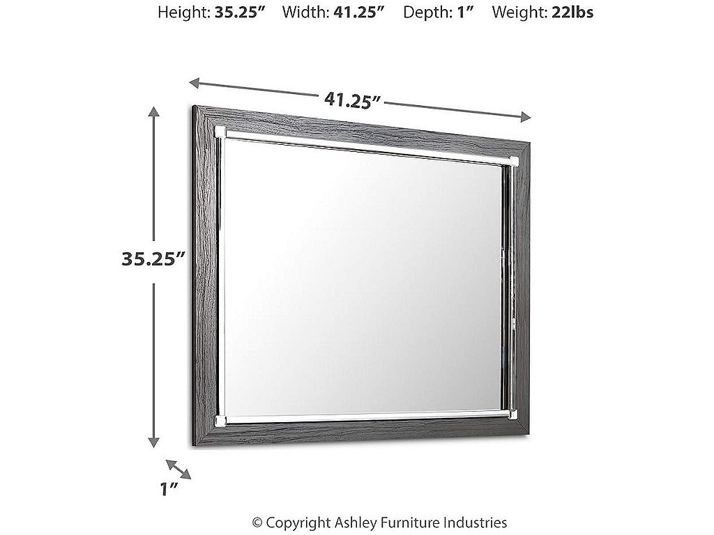 Lodanna Bedroom Mirror - image 1
