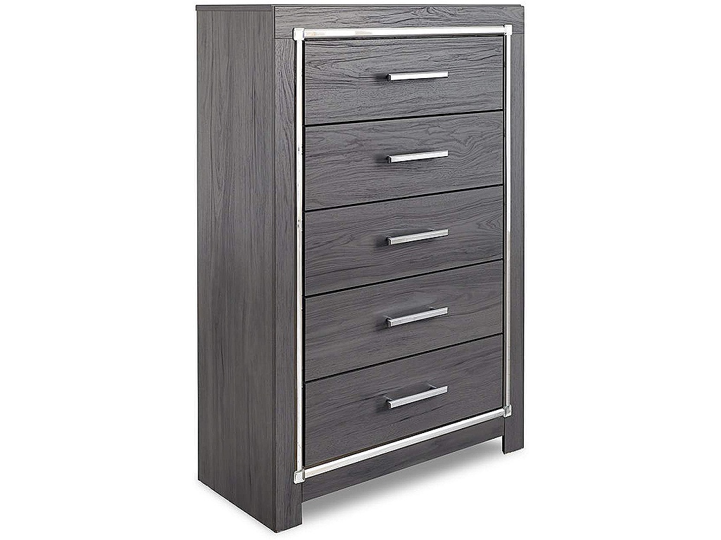 Lodanna Queen Panel Bed, Dresser, Mirror, Chest and Nightstand - image 2