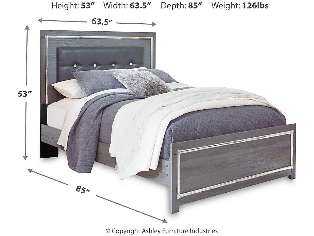 Lodanna Queen Panel Bed, Dresser, Mirror, Chest and Nightstand - image 5
