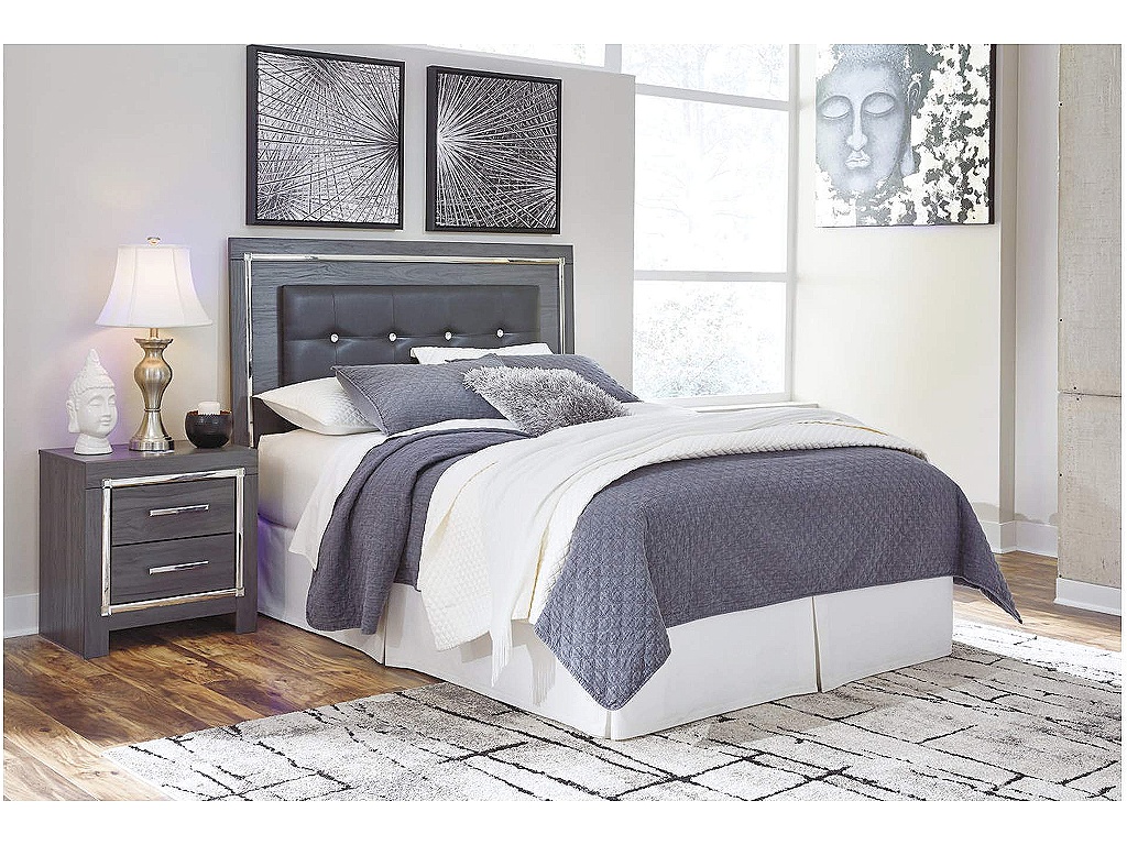 Lodanna Queen Upholstered Panel Headboard - main image