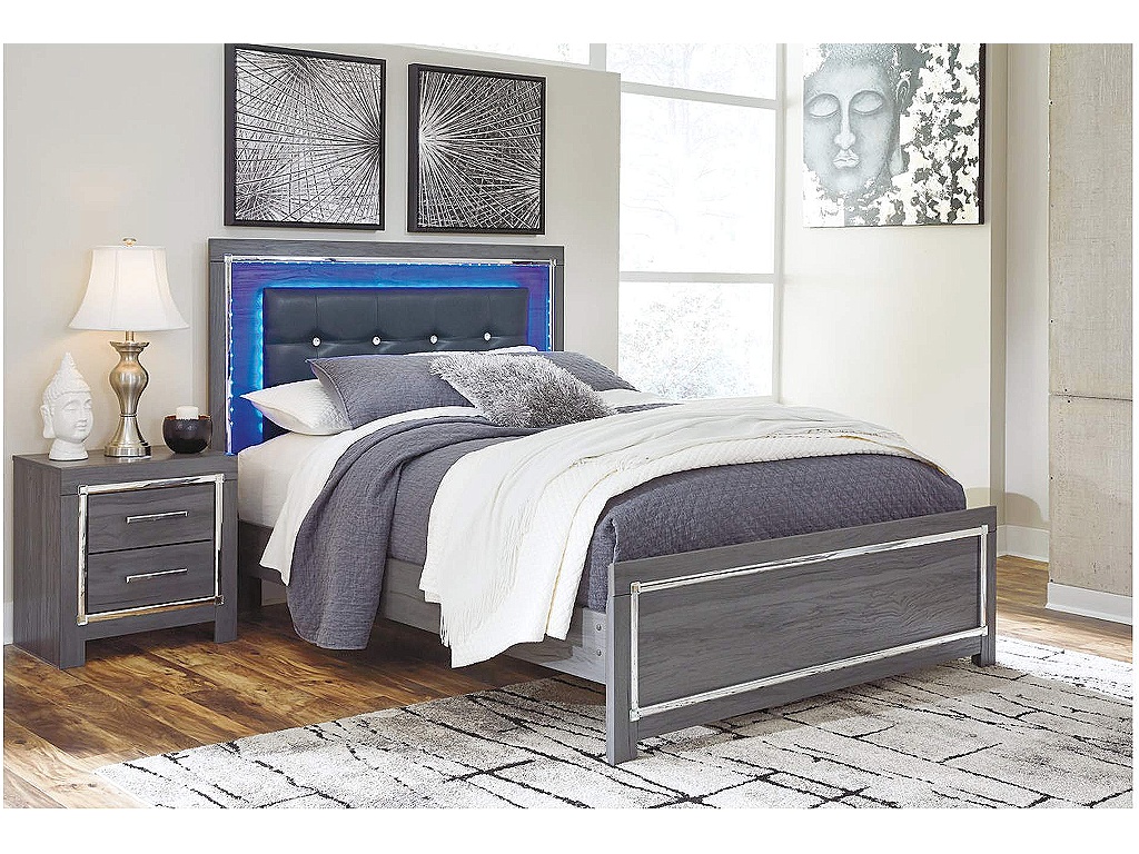 Lodanna Queen Panel Bed, Dresser, Mirror, Chest and Nightstand - image 11
