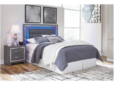 Lodanna Queen Upholstered Panel Headboard - Alternative View