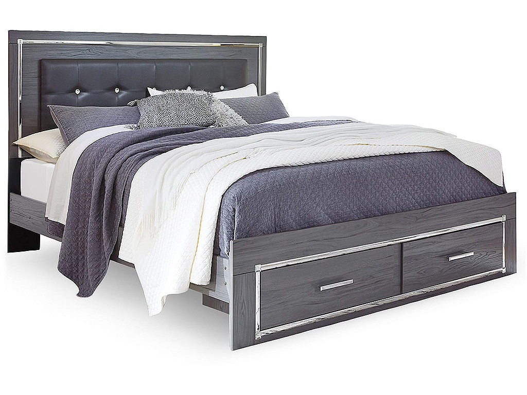 Lodanna King Storage Bed, 2 Dressers, Cheat and Nightstand - image 3